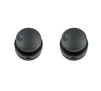 BUAGOUWZ Contrôleur de Volume Personnalisable Éditable 7cm | Boîtier noir en ABS + acrylique; bouton personnalisable via logiciel; dimensions environ 7 cm; connexion USB/Bluetooth