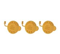 BUAGOUWZ Couvercle Adjoints Adapté 45153AA000 Jaune | Remplace 45153AA000, adapté aux bouchons de radiateur et couvercles antisouci, couleur jaune.