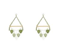 BUAGOUWZ Étagère Murale Suspendue en macramé - Rangement décoratif en Coton | Cadeau parfait: décor fait main, étagère murale en macramé, idéal pour Noël ou pendaison de crémaillère.