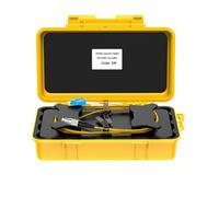 BUAGOUWZ Fiber Optic OTDR Launch Boot Cable 150m Dead Spot Eliminator Ring Transmettre la Boîte de Câble FC/UPC-LC/UPC