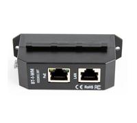 BUAGOUWZ Injecteur PoE 2,5 Gigabit sur Rail DIN Négociation 90 W PoE++ | Design compact et double ; mural ou DIN, fente latérale pour empiler deux unités et alimentation PoE fiable.