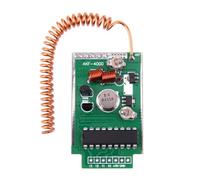 BUAGOUWZ Module Émetteur Télécommande sans 433 MHz Métal + Plastique | Module de transmission 433 MHz compatible avec la plupart des systèmes sans ; installation simple pour domotique.