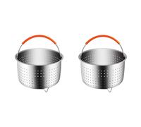 BUAGOUWZ Panier Vapeur pour autocuiseur, Facile à Nettoyer et Robuste | Plus robuste et plus facile à nettoyer que les paniers en , il offre une grande capacité et une cuisson uniforme.