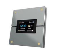 BUAGOUWZ Panneau de Commande Central Multifonction Intelligent Tuya, Variateur ZigBee, Système de Contrôle D'Éclairage Sans, Gris