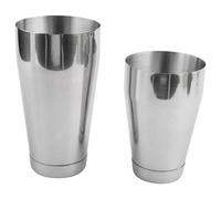 BUAGOUWZ Shaker à cocktail Boston Pro ensemble 800 ml, 304 non pondéré