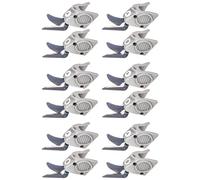 BUAGOUWZ Tête de Coupe de 12 Pièces Adaptée au Coupe-Tissu à Ciseaux Électriques en Tissu Wbt-1, 6 Tête de Coupe A et 6 Tête de Coupe B