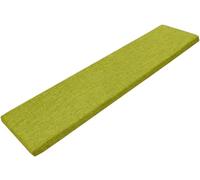 BUAOGDVG Coussin de Banc de Jardin Amovible - 5 cm d'épaisseur - 1/2/3 Places antidérapant avec Sangles, Amovible et Lavable - Coussins de Banc d'extérieur/intérieur, Salon(E,110x50x5cm)