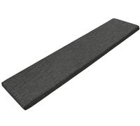 BUAOGDVG Coussin de Banc de Jardin Amovible - 5 cm d'épaisseur - 1/2/3 Places antidérapant avec Sangles, Amovible et Lavable - Coussins de Banc d'extérieur/intérieur, Salon(A,50x55x5cm)