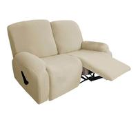 BUAOGDVG Housse de canapé Extensible inclinable, Housse de Chaise en Jacquard, Douce et antidérapante avec Poche, Housse de canapé inclinable Lavable pour(O,2seater)