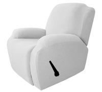 BUAOGDVG Housse de canapé Extensible inclinable, Housse de Chaise en Jacquard, Douce et antidérapante avec Poche, Housse de canapé inclinable Lavable pour(J,1 Seater)