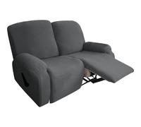 BUAOGDVG Housse de canapé Extensible inclinable, Housse de Chaise en Jacquard, Douce et antidérapante avec Poche, Housse de canapé inclinable Lavable pour(N,2seater)