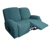 BUAOGDVG Housse de canapé Extensible inclinable, Housse de Chaise en Jacquard, Douce et antidérapante avec Poche, Housse de canapé inclinable Lavable pour(G,2seater)