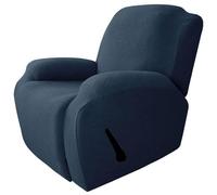 BUAOGDVG Housse de canapé Extensible inclinable, Housse de Chaise en Jacquard, Douce et antidérapante avec Poche, Housse de canapé inclinable Lavable pour(H,1 Seater)