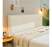 BUAOGDVG Housse de tête de lit Double 180/150/160/100 cm, Extensible et Lavable, idéale for Les Chambres et Les têtes de lit d'hôtel.(I,160cm(63inch))