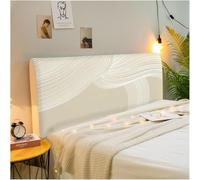 BUAOGDVG Housse de tête de lit Double 180/150/160/100 cm, Extensible et Lavable, idéale for Les Chambres et Les têtes de lit d'hôtel.(B,180cm(71inch))