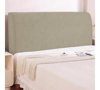 BUAOGDVG Housse de tête de lit élastique for lit Double/Simple, Double Lavable, Universelle Anti-poussière(Cachi,200CM)