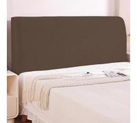 BUAOGDVG Housse de tête de lit élastique for lit Double/Simple, Double Lavable, Universelle Anti-poussière(Caffè,120CM)