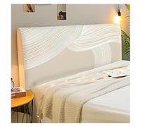 BUAOGDVG Housse Tete de Lit Extensible, Moderne Housse de Protection | Tête de Lit Déhoussable et Lavable, Anti-poussière(Abstrait,100cm)