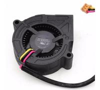 BUB0512HD-C 5CM Thick Speed Detect Fan, 5020 DC12V 0.18A 3-Wire RPM Feedback Medium Airflow Fan