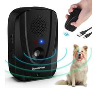 Bubbacare Anti Aboiement Chien avec TéLéCommande, Automatique Et 600 Pieds EntraîNement à Distance 2 en 1 Boitier Anti Aboiement, Enregistrement IntéRieur ExtéRieur éTanche, Alarme Ultrason Chien