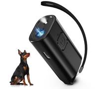 Bubbacare Anti Aboiement Chien Ultrason Puissant, Boitier Ultrason Chien Anti Aboiement Portable, Mini Anti Aboiement Ultrason avec LED, Muet Dispositif Anti Aboiement Chien Intérieur Extérieur