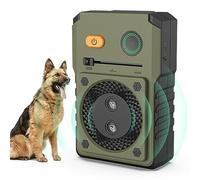 Bubbacare Appareil anti-aboiement à ultrasons pour chien avec 3 modes de contrôle efficace jusqu'à 50 m, étanche IPX4, appareil anti-aboiement pour l'extérieur et l'intérieur