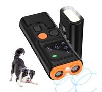 Bubbacare Ultrason Anti-Aboiement, Dispositif Anti-Aboiement À Deux Modes pour Chien avec Affichage LED Et Lampe De Poche, Dispositif Anti-Aboiement Portable, Ultrasons Anti-Aboiement Rechargeable