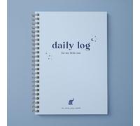 Bubbarino: Carnet de bord quotidien pour bébé, suivi et suivi de l'allaitement, du sommeil, des couches et des jalons. Cadeau pour les nouveaux parents, les grands-parents, la fête prénatale, la