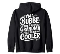 Bubbe, comme Une Grand-mère Normale, Grand-mère juive Beaucoup Plus Cool Sweat à Capuche