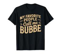 Bubbe Mamie Juive Petits Enfants Amour Yiddish T-Shirt