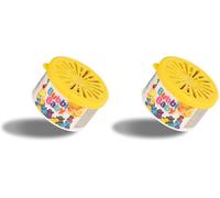 Bubble Baby Organic Tub - Désodorisant et éliminateur d'odeurs de voiture au citron longue durée, Cherry (Lot de 2)