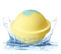 Bubble Bath Balls, Planet Shape Skin Sphere, Essential Oil Infused Spa Supply for Ladies and Girls, Creative Celestial Self Care Gift, Fizzy Effect, Set for Date Night Birthday Celebrations