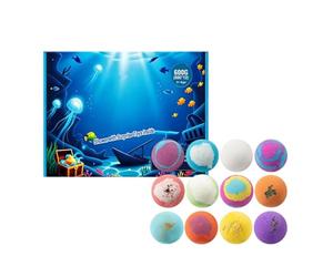 Bubble Bath Balls, Relaxing Bath Bombs, Spa Party Favor, Comfortable Long Lasting Baths Set, for Hotel Bathroom Spa Kid Girls Children Teens Women Mother Wife Girlfriend