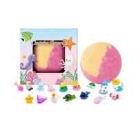 Bubble Bath Bombs - 4.5xm Fizzy Bath Balls With Surprise Toy Inside | Colorful Spa Baths Bomb Set For Relaxing Baths Time | Moisturizing Scented BathBombs Gift