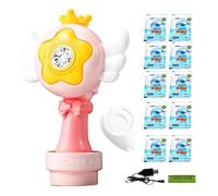 Bubble - Battery Operated LED Bubble Maker Automatic Foam Sprinkler Toy | Remote Control Blower Toy for Kids Party Birthday Wedding Garden Pool Lawn Festival