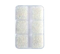 Bubble Beads 1 to 3mm Droplet Bubble Beads Fillers for DIY Shaker Resin Molds Pendant Jewelry Making Clear Bright Color Bubble Beads for Bracelets Making