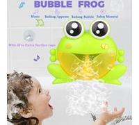 Bubble Big Machine Grenouilles automatique Bubble Maker ventilateur Musique jouet pour bébé Bain Pealer8900 G