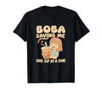 Bubble Bliss Boba me Sauve Une gorgée à la Fois | Kawaii T-Shirt