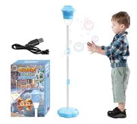 Bubble Blower - Machine À Torche À Bulles Avec Veilleuse Et Musique | Machine Bubble1 Rechargeable | Jouet De Fabrication Automatique Pour Jeux En Plein Air, Divertissement De Fête, Événements D'anniv