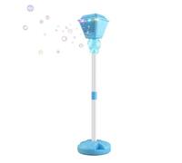 Bubble Blower - Rechargeable Standing Automatic Bubble Machine with Music and Colorful Lights, High Output Electric Bubbles Maker Streetlight for Kids Adults