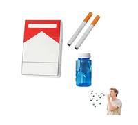 Bubble Blowing Cigarette anti-stress - Faux réaliste - Jouet anti-stress - Mini bâtonnets de smoking avec liquide pour hommes et femmes - Cadeau amusant pour la Saint-Valentin (C)