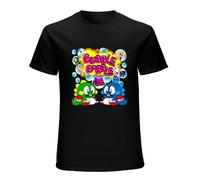 Bubble Bobble Mens T-Shirt Black Unisex Tee M