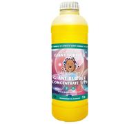 Bubble Brothers Recharge de 5 litres de Bulles de Savon géante - pour Anniversaire d'enfant - Fête d'été - Grandes Bulles de Savon (1000 ML de Citron)
