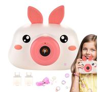 Bubble Camera, Automatic Small Bubble Maker Toy, Colorful LED Lights, Cartoon Fun Design, Outdoor Entertainment, Perfect for Birthday Parties, Family Gatherings, Playtime, Celebrations