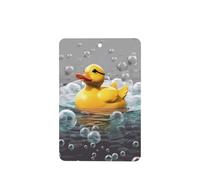 Bubble Duck Lot de 4 désodorisants de voiture durables pour homme et femme - Tablettes d'aromathérapie à suspendre - Parfum lavande