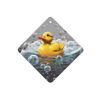 Bubble Duck Lot de 4 désodorisants de voiture durables pour homme et femme - Tablettes d'aromathérapie à suspendre - Parfum lavande