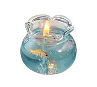 Bubble Fish Bougie parfumée à la chouette enchanteresse 5 x 4,5 cm - Bougies d'aromathérapie à l'orange douce - Bougies d'anniversaire pour femme, ensemble relaxant pour le bain et la maison pour les