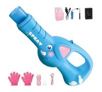 Bubble Fog Wand - 23x10x5.6cm Bubble Machine | BuЬble Toy, Rechargeable Interactive Toy, 310g ABS BubbleMachine for Kids Party, Beach, Summer Stage Event Entertainment