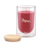 BUBBLE GUM Bougie Duna Merci - Cadeau de Remerciement