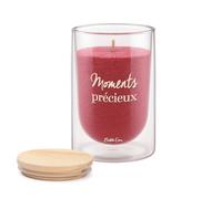 BUBBLE GUM Bougie Duna Moments précieux - Lumière chaleureuse